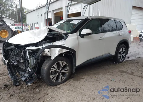 2021 Nissan Rogue Sv Fwd from USA, damaged, VIN JN8AT3BA9MW009824